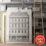 vintage architecture posters - Vintage shop