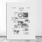 vintage camera poster - Vintage shop