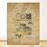 vintage camera poster - Vintage shop