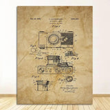 vintage camera poster - Vintage shop