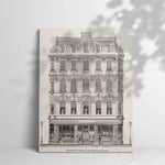 vintage architecture posters - Vintage shop