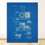 vintage camera poster - Vintage shop