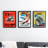 vintage auto posters - Vintage shop