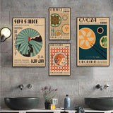 vintage poster style - Vintage shop