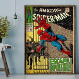 vintage superhero posters - Vintage shop