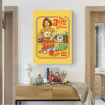 european vintage art poster - Vintage shop