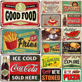 vintage kitchen posters uk - Vintage shop