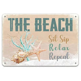 retro beach posters - Vintage shop