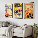 vintage racing posters - Vintage shop