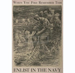 vintage navy recruiting posters - Vintage shop