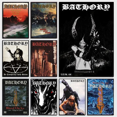 vintage heavy metal posters - Vintage shop