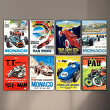 vintage auto posters - Vintage shop