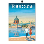 vintage french travel posters - Vintage shop