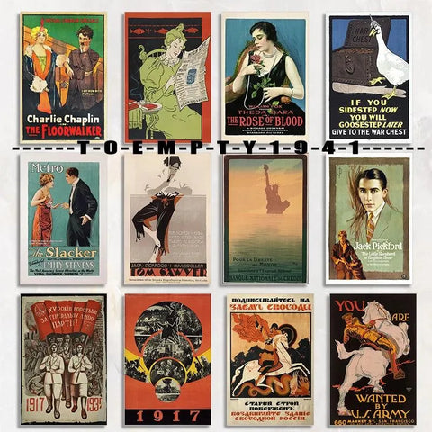 retro vintage posters - Vintage shop