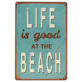 retro beach posters - Vintage shop