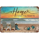 retro beach posters - Vintage shop