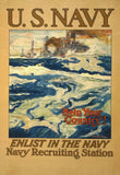 vintage navy recruiting posters - Vintage shop