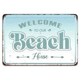 retro beach posters - Vintage shop