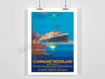 vintage cunard posters - Vintage shop