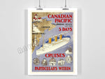 vintage cunard posters - Vintage shop