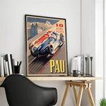 vintage racing posters - Vintage shop