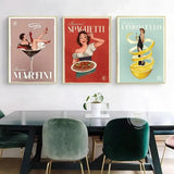 vintage italian kitchen posters - Vintage shop