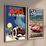 vintage racing posters - Vintage shop