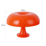 orange bordslampa retro - Vintage shop