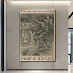 vintage navy recruiting posters - Vintage shop