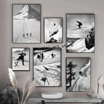 vintage poster skiing - Vintage shop