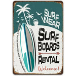 retro beach posters - Vintage shop