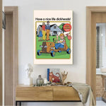 european vintage art poster - Vintage shop