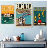 vintage travel posters australia - Vintage shop