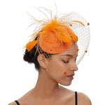 black fascinator - Vintage shop