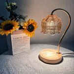 retro teak lamp - Vintage shop