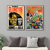 poster jazz vintage - Vintage shop