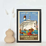 vintage cunard posters - Vintage shop