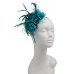 blue fascinator - Vintage shop