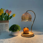 retro teak lamp - Vintage shop