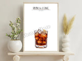 vintage drink posters - Vintage shop