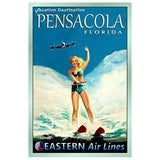 retro beach posters - Vintage shop