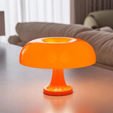 orange bordslampa retro - Vintage shop