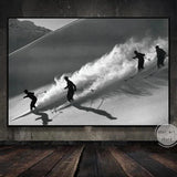 vintage poster skiing - Vintage shop